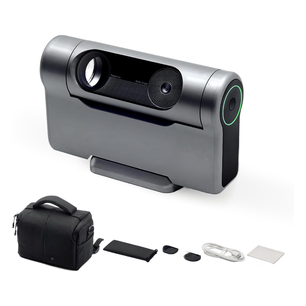 App-controlled smart telescope with astrophotography camera