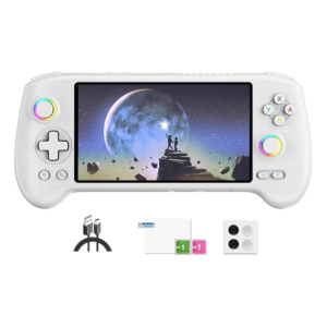 Retro Handheld Game Console Android 14 Gaming Console 5.48" AMOLED HD Screen